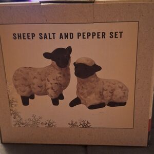 Sheep Salt and Pepper Shaker Set